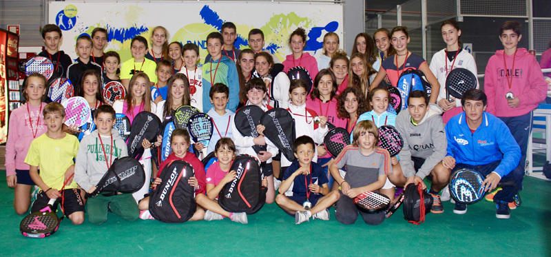 Celebrada la cuarta y &uacute;ltima jornada de los Juegos Deportivos de Navarra de p&aacute;del para menores